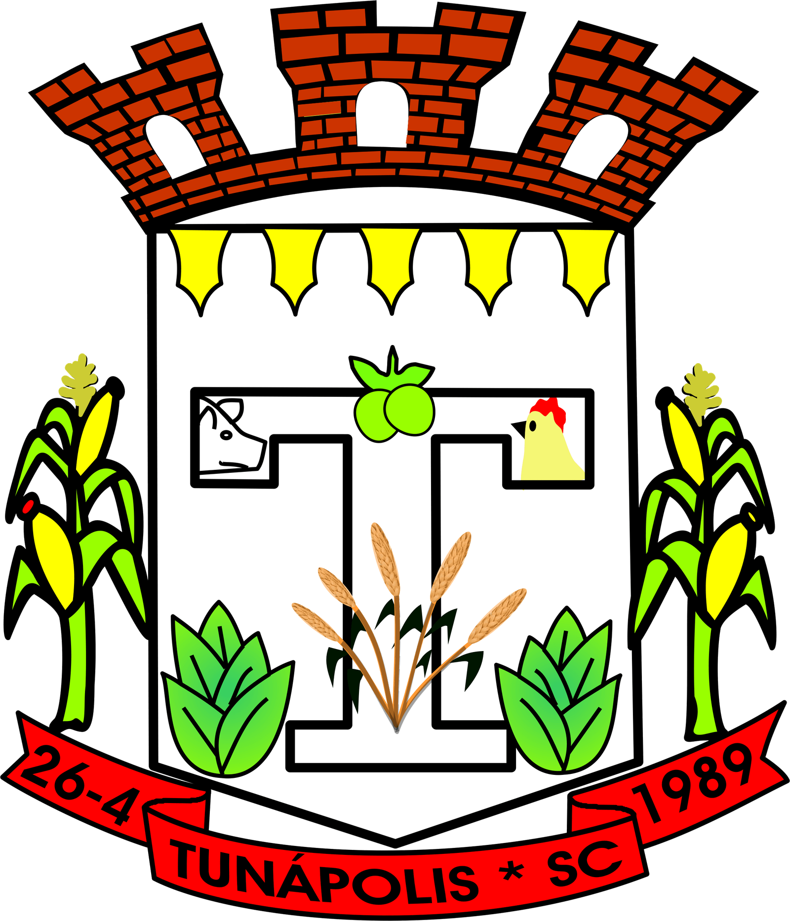Brasão de Tunápolis