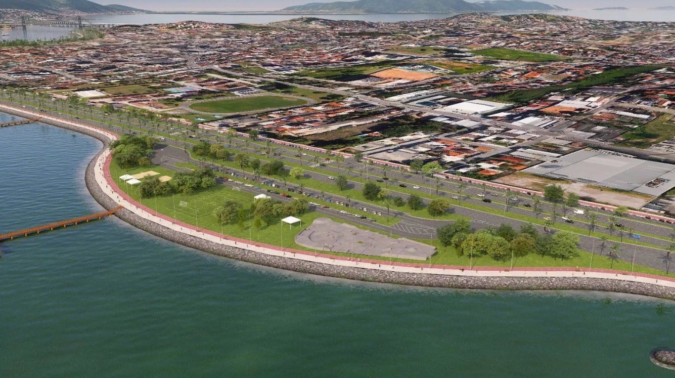 TCE libera licitação e destrava obra da Beira-Mar de Barreiros em São José