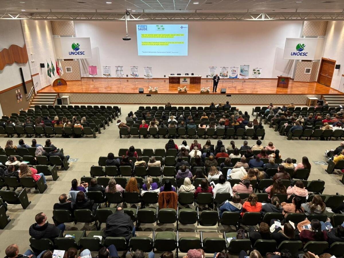 IX Conferência Municipal de Saúde reúne comunidade e discute avanços no atendimento em São Miguel do Oeste