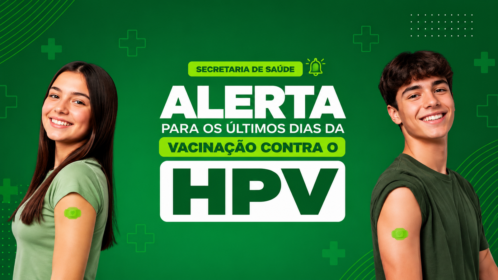 Secretaria de Saúde alerta para os últimos dias da vacinação contra o HPV para jovens de 15 a 19 anos