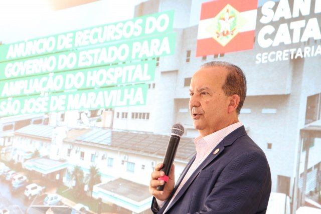 Jorginho Mello estará em Maravilha neste sábado (27) para anunciar investimentos voltados ao município