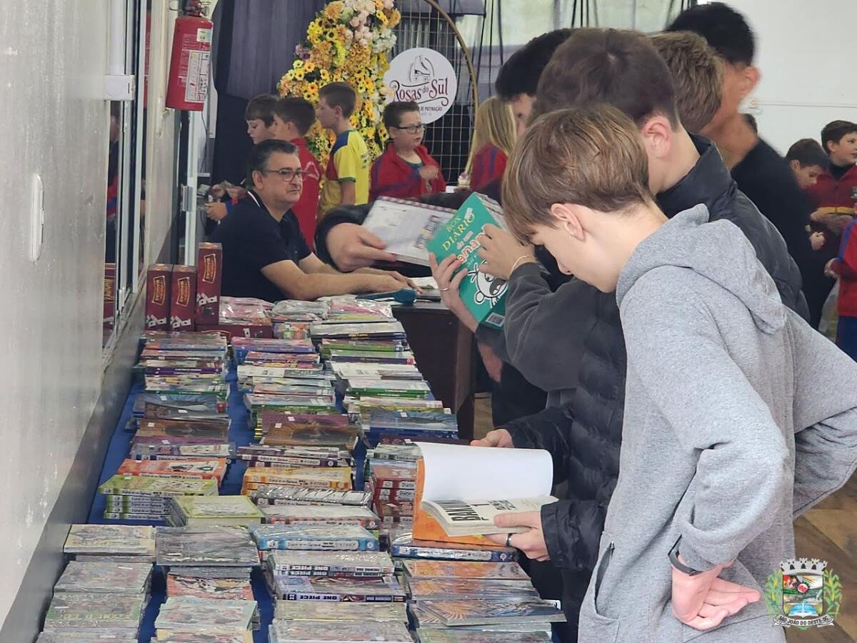 Biblioteca de São João do Oeste participa de projeto nacional de incentivo à leitura