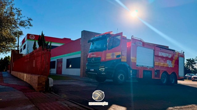 Corpo de Bombeiros Militar recebe novos caminhões para reforçar atendimento no Extremo Oeste catarinense