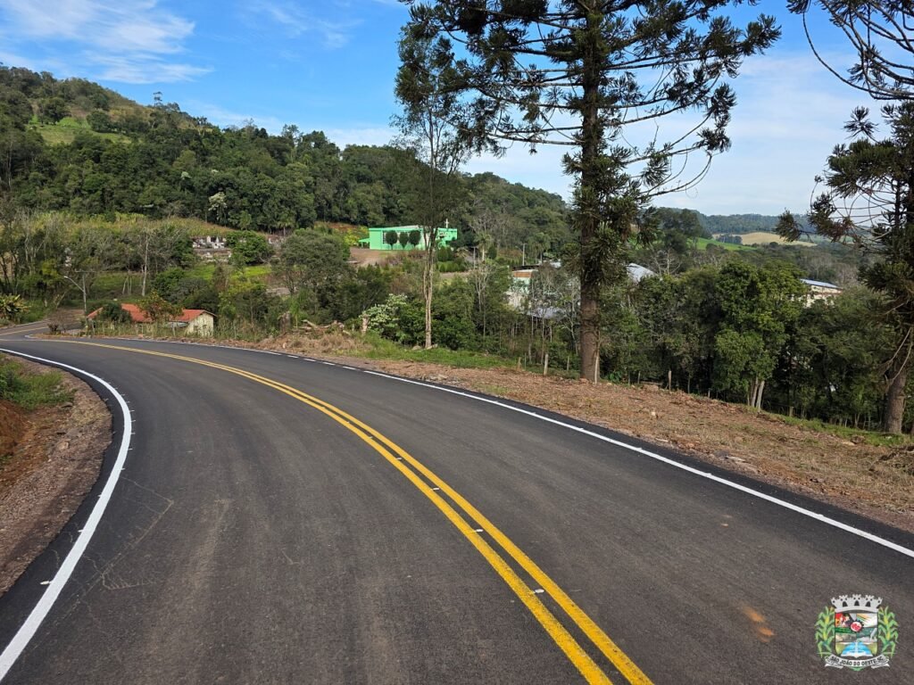 Primeira etapa da pavimentação entre São João do Oeste e Ervalzinho é concluída