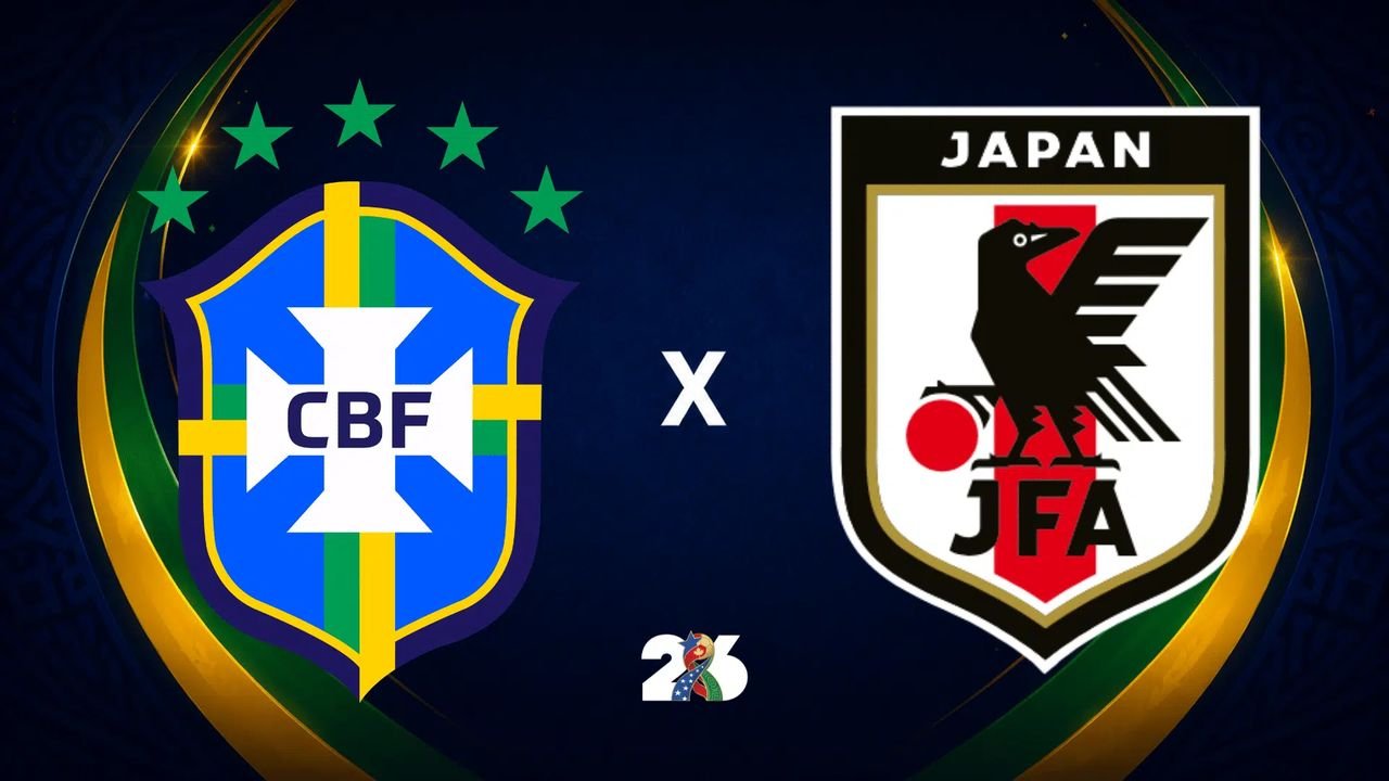 Brasil enfrenta o Japão na segunda fase da Copa do Mundo de 2026