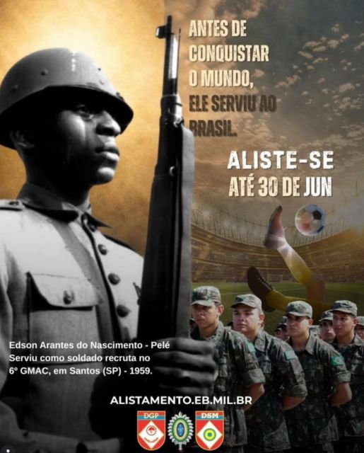 Prazo para alistamento militar obrigatório termina nesta terça-feira