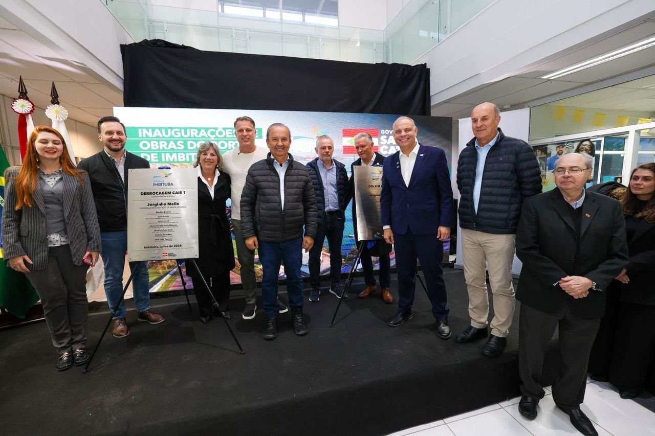 Imbituba recebe novos investimentos em infraestrutura urbana e obras no complexo portuário