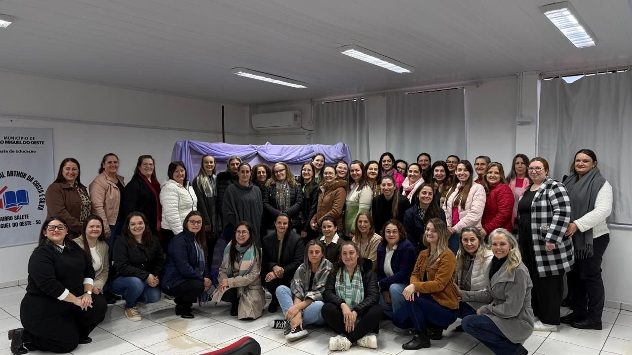 Educação de São Miguel do Oeste Celebra Encerramento da Formação Alfabetiza SC para professores do 1º ao 5º Ano