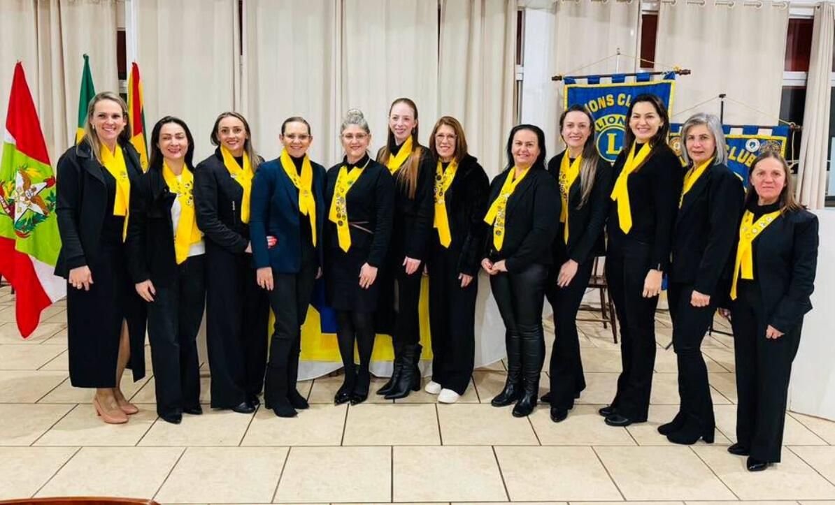 Soeli Triches assume presidência do Lions Clube Mulher de Descanso