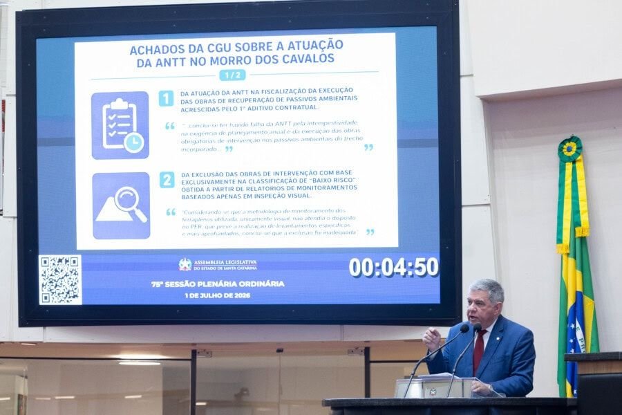 Deputados repercutem Plano Safra, Morro dos Cavalos e investigações do Gaeco na Alesc
