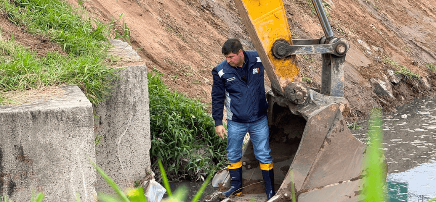 Prefeitura de São José prepara notificação ao DNIT após identificar redução na vazão do Rio Araújo - Santa Catarina em Pauta