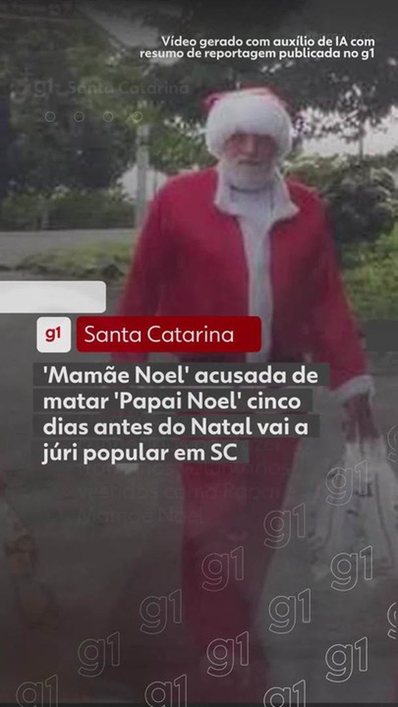 'Mamãe Noel' acusada de matar 'Papai Noel' horas após entrega de presentes vai a júri popular em SC