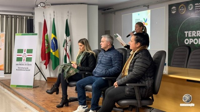 São Miguel do Oeste realiza 2º Fórum Municipal de Combate ao Trabalho Infantil