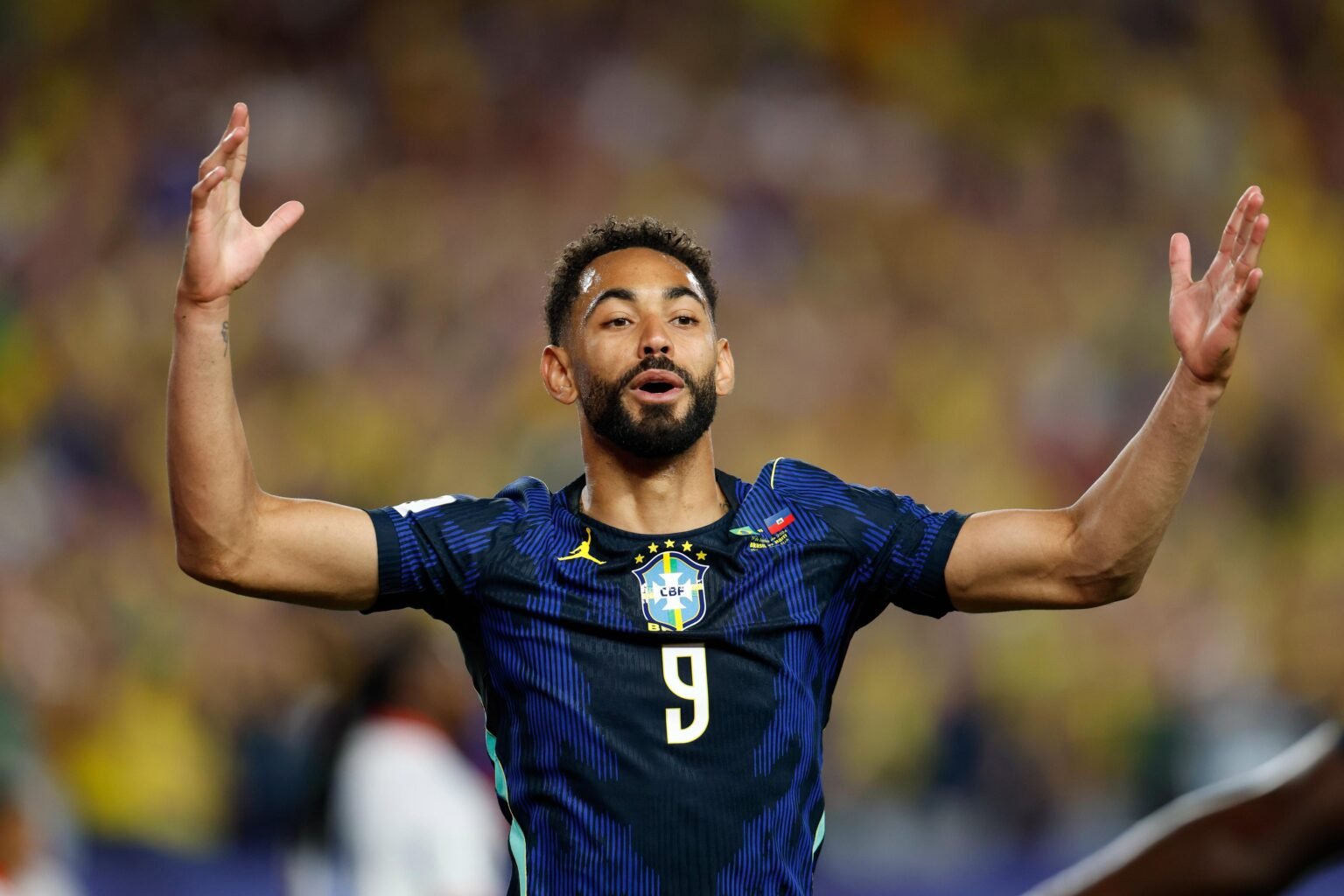 Brasil vence o Haiti de goleada na segunda rodada da Copa do Mundo