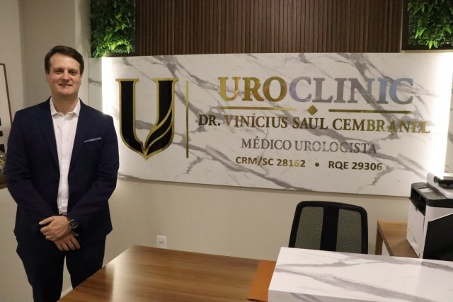 Médico urologista Dr. Vinicius Saul Cembranel inaugura Uroclinic em Maravilha