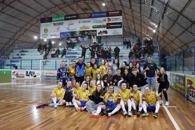 Maravilha Futsal lidera o Estadual da Liga Catarinense de Futsal Feminino Adulto e segue invicto na competição