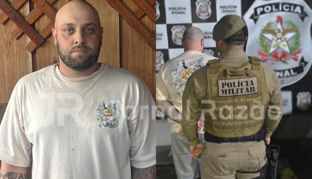 “Dia dos namorados na cadeia”: condenado por estupro de vulnerável é preso no Vale do Rio Tijucas
