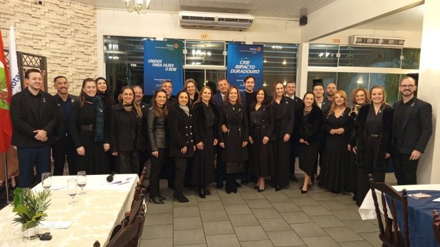 Evento solene instala Rotary Clube Arcanjo de São Miguel do Oeste
