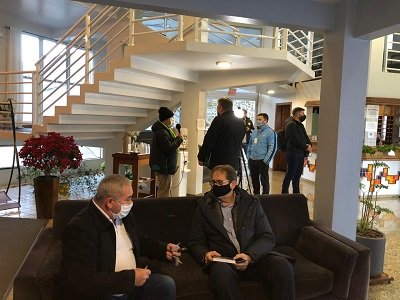 Para ouvir demandas do setor industrial, presidente da Fiesc visita Extremo-Oeste