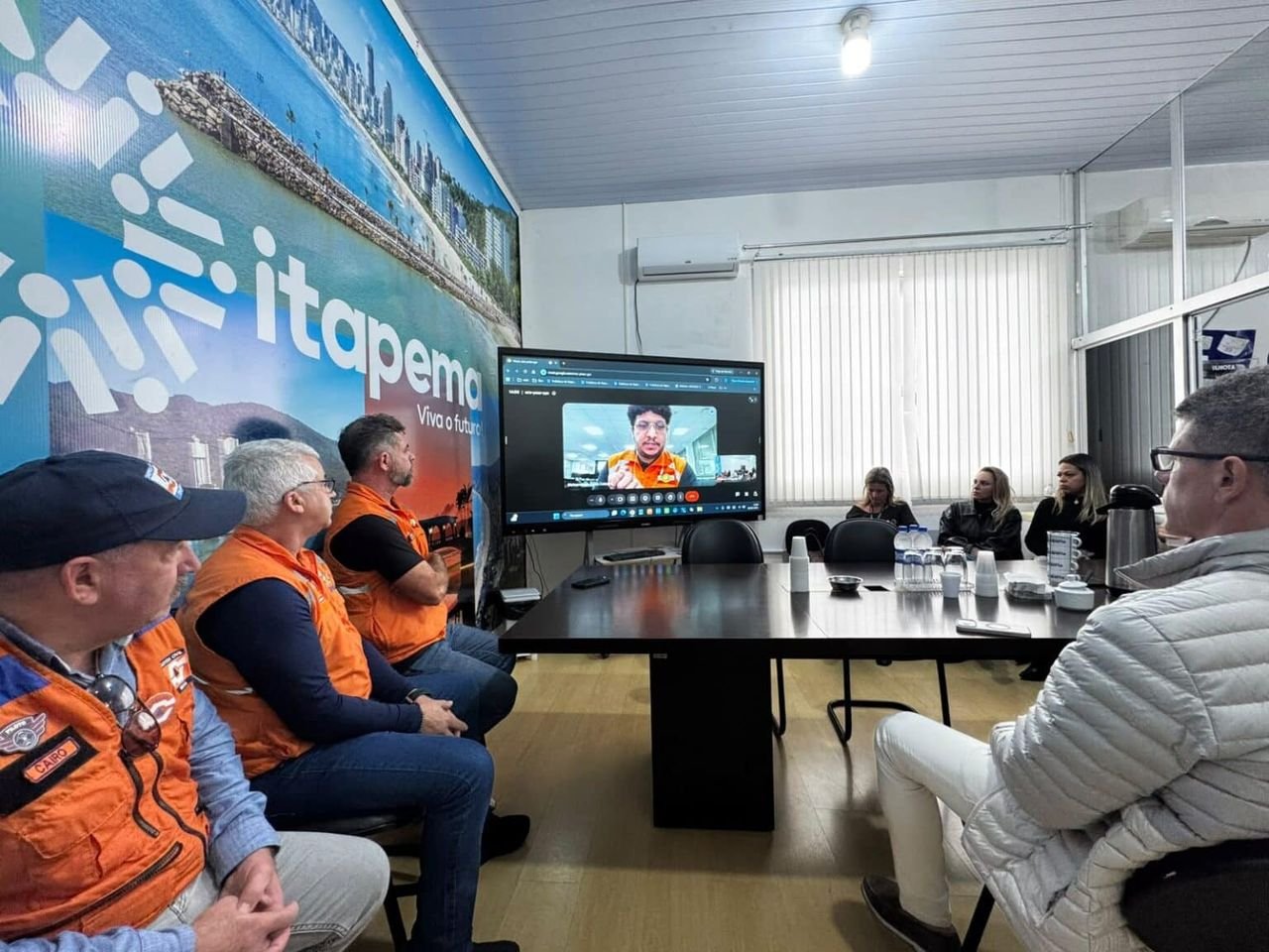 Prefeitura de Itapema acompanha projeções do El Niño em reunião com a Defesa Civil Estadual