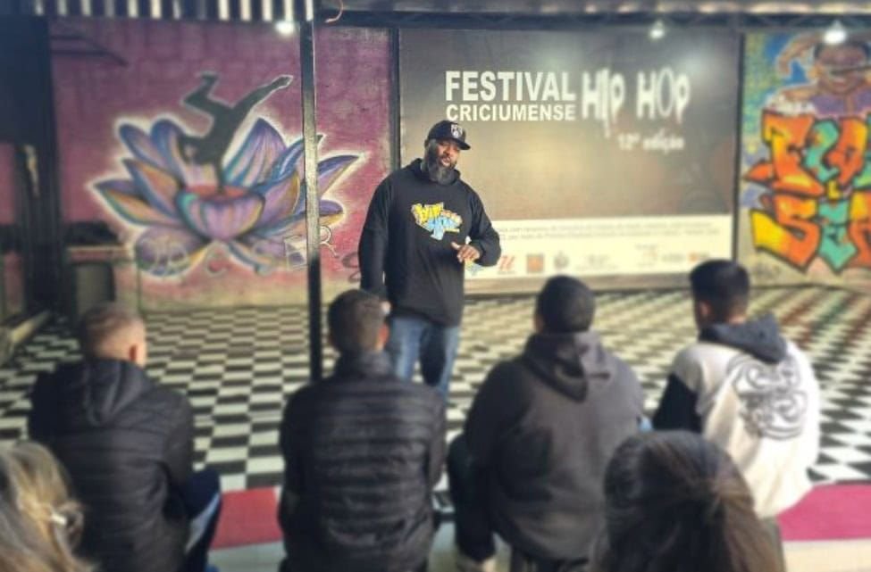 Projeto nacional leva cultura e hip hop a adolescentes em medidas socioeducativas de Santa Catarina