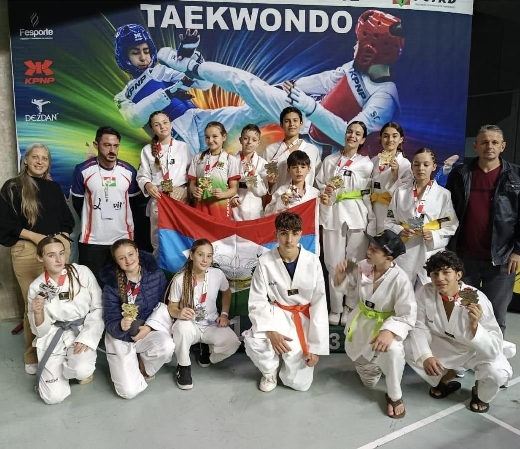 Taekwondo de Santa Terezinha do Progresso se prepara para o Campeonato Nacional em Brasília
