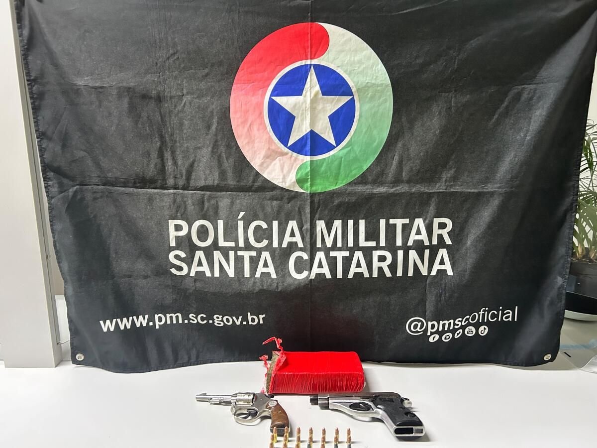 Homem é preso por disparos de arma de fogo e tráfico de drogas em Dionísio Cerqueira
