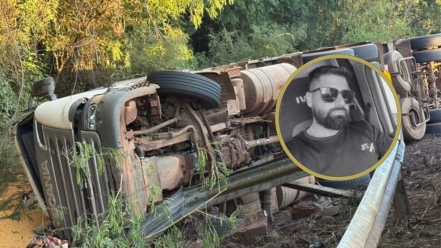 Condutor de caminhão com placas de Maravilha é identificado após morrer em grave acidente no PR