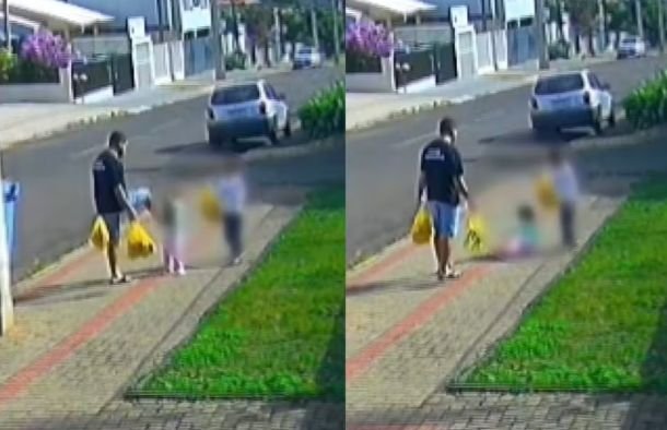 Pai que chutou filha de três anos é preso no Paraná