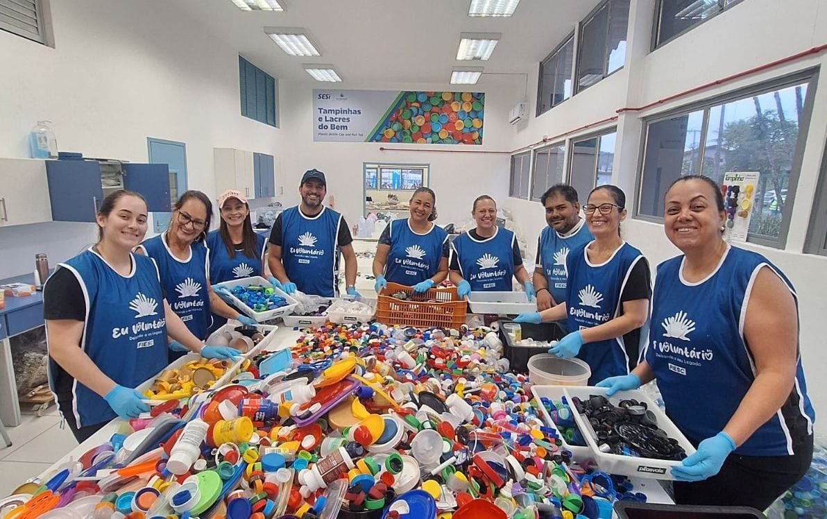 Em Joinville, SESI/SC já mobiliza 3,5 mil horas de trabalho voluntário em 2026