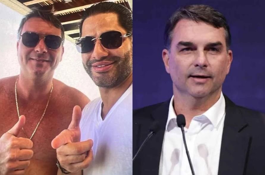 Lideranças do PL dizem que foto de Flávio Bolsonaro com Sicário já era conhecida no partido