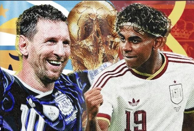 Espanha e Argentina decidem o título da Copa do Mundo neste domingo