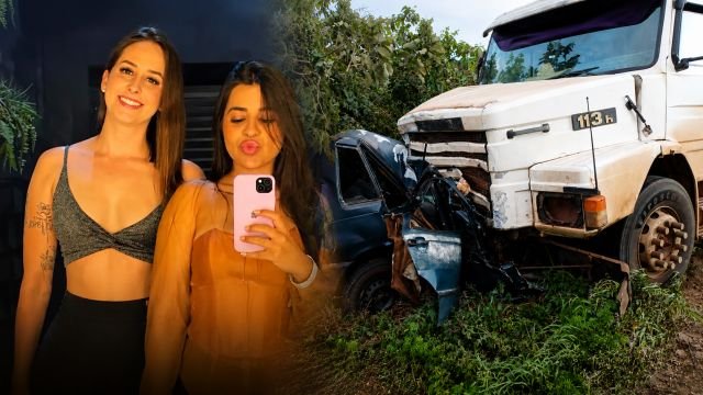 Identificadas as duas jovens que morreram em grave acidente na BR-163, em São José do Cedro