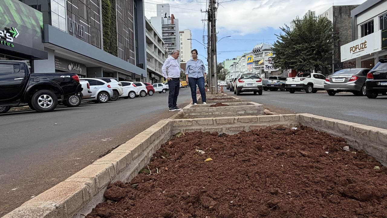 Prefeitura de São Miguel do Oeste avança na revitalização da Avenida Getúlio Vargas com foco em sustentabilidade e economia