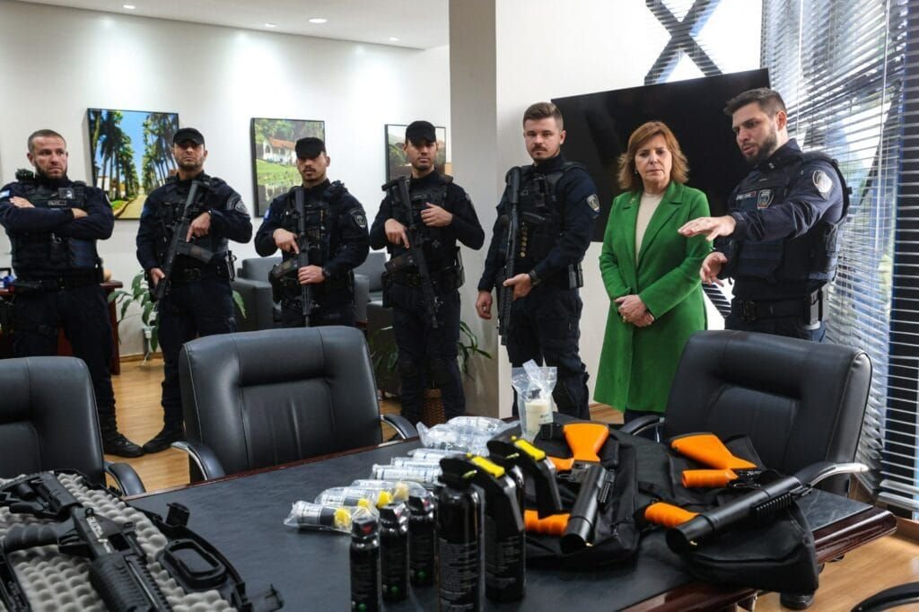 Guarda Municipal de Joinville recebe novos equipamentos para reforçar atuação operacional