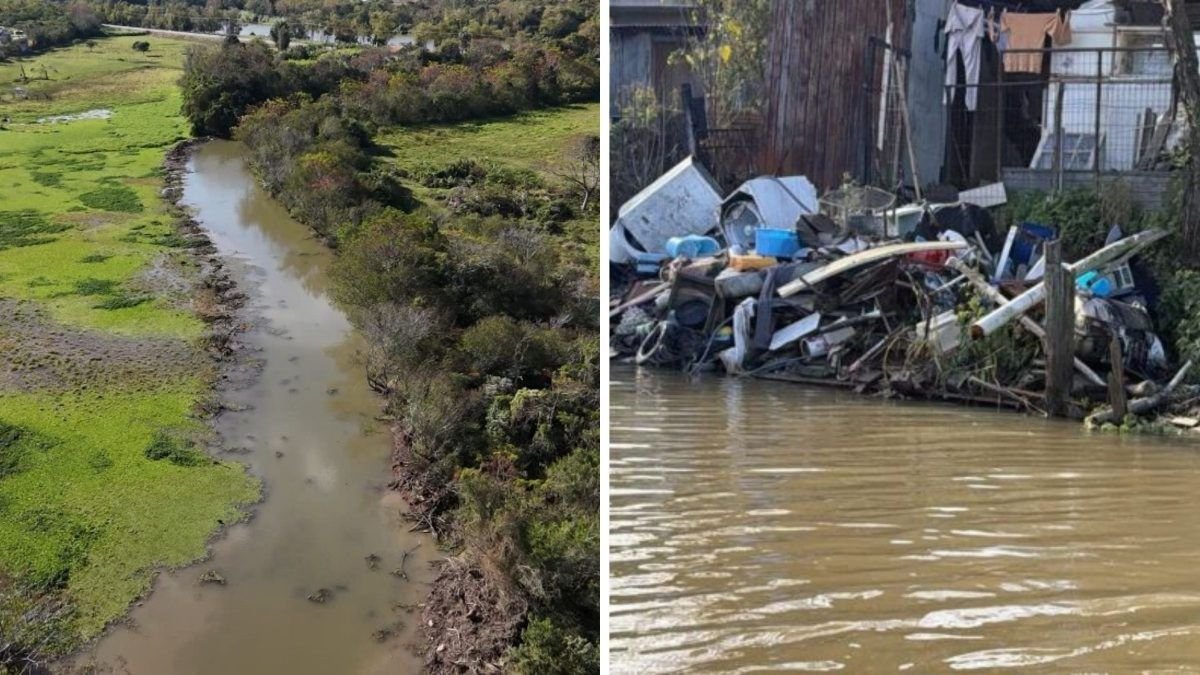 Obra de R$ 1,4 milhão avança para recuperar mais de 21 km de rio de ‘Cidade Azul’ em SC