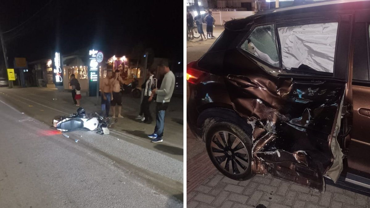 Motociclista é hospitalizado em coma profundo após grave acidente em rodovia de SC