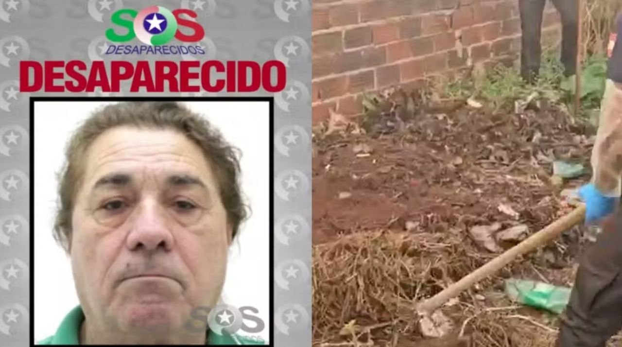 Idoso desaparecido é encontrado morto enterrado em quintal; dois inquilinos são presos em SC