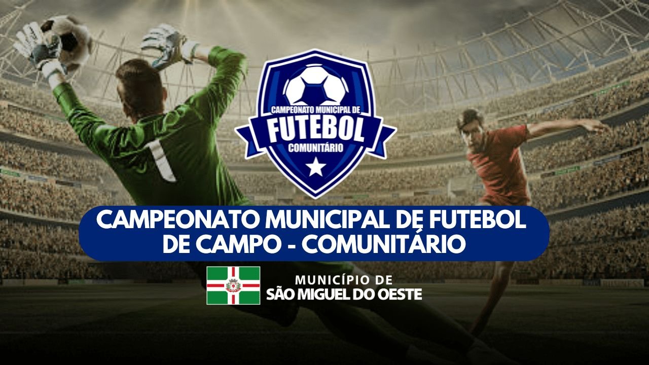 Segunda rodada do Campeonato Comunitário de São Miguel do Oeste movimenta o futebol local