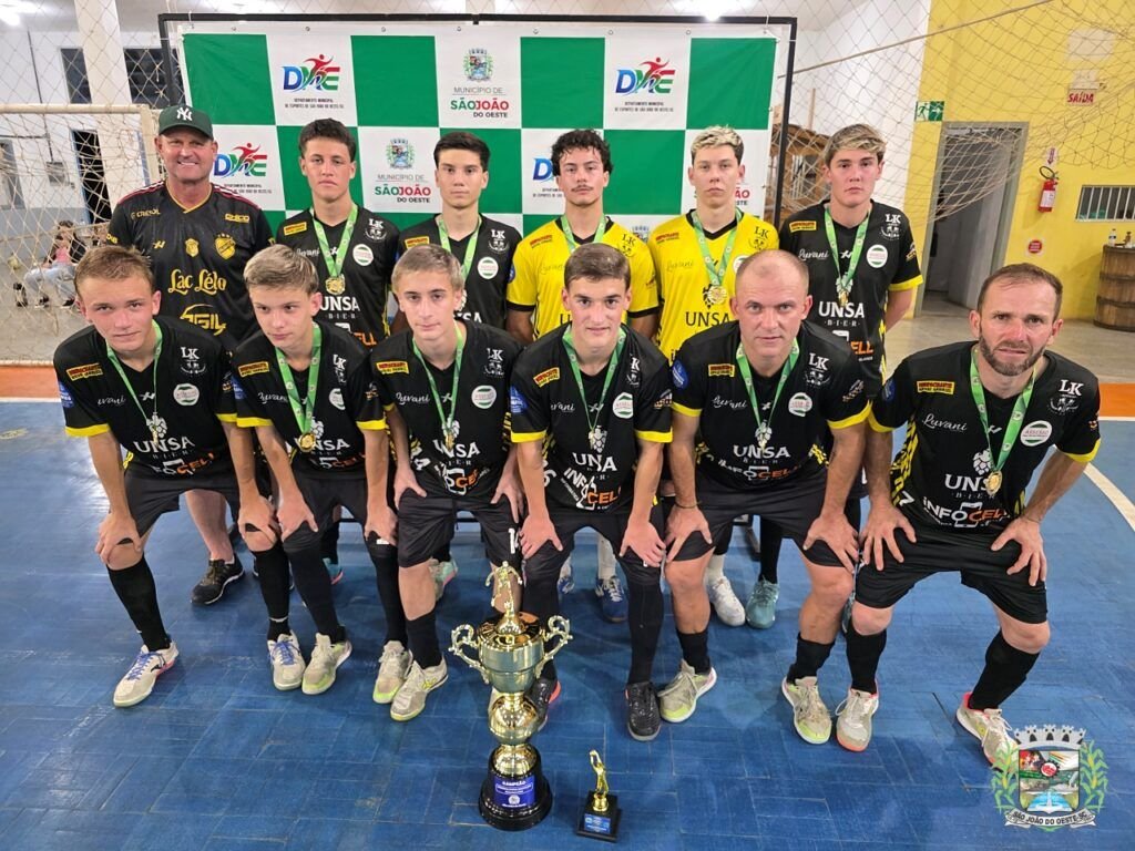 Decisão do Municipal de Futsal reúne expressivo público e define os campeões em São João do Oeste