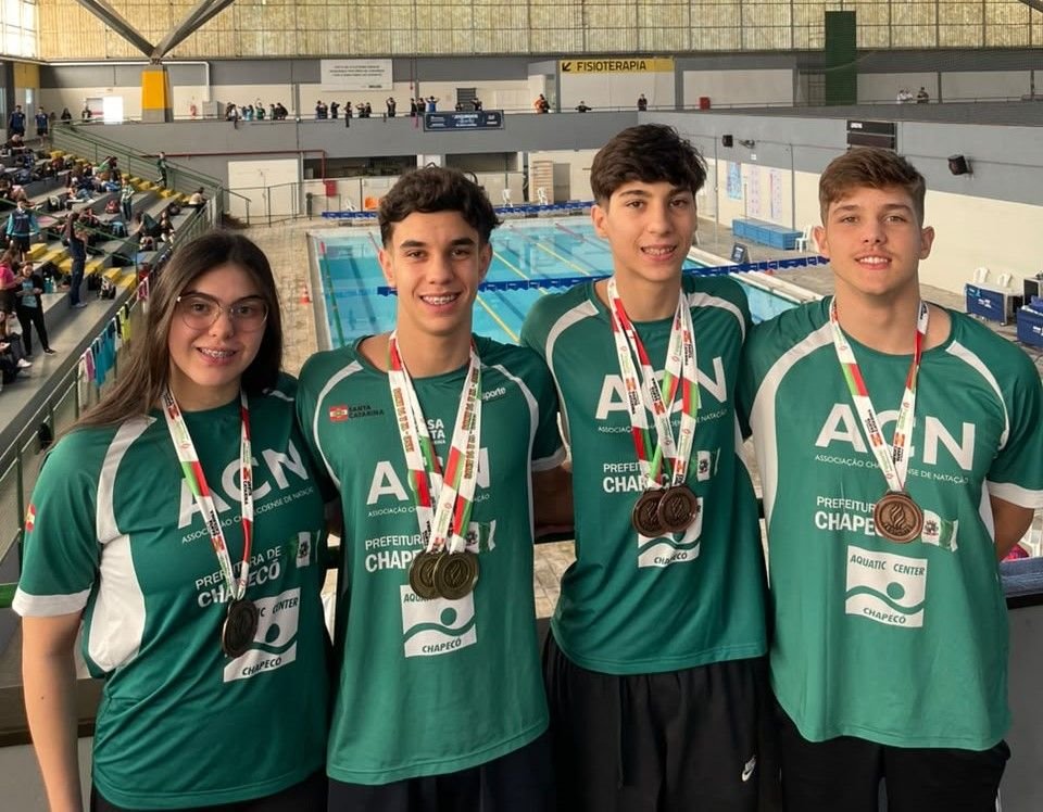 Chapecó conquista oito medalhas no JESC e garante atleta na seleção catarinense