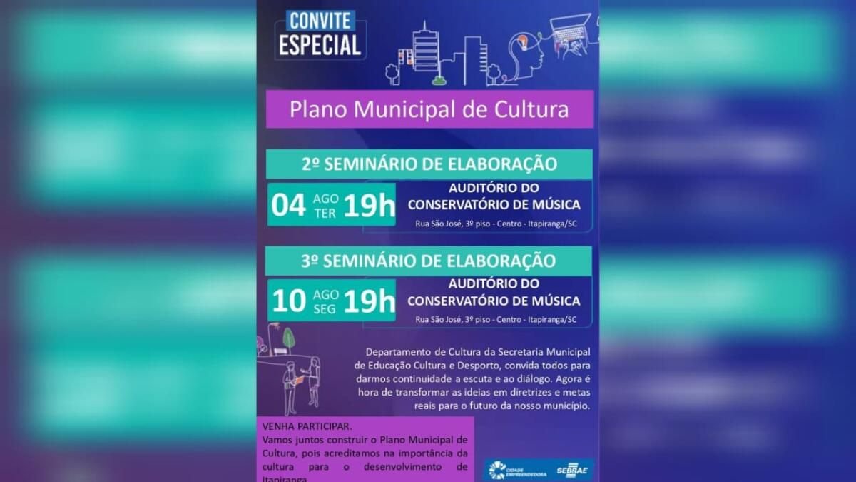 Itapiranga realiza reuniões para elaboração do Plano Municipal de Cultura