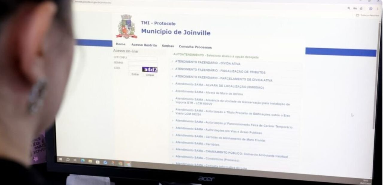 Migração do sistema tributário de Joinville causará indisponibilidade de serviços entre 15 e 23 de agosto