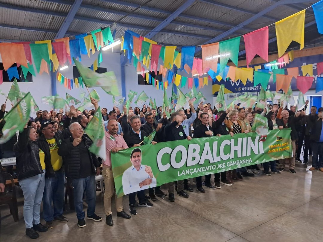 Deputado Federal Valdir Cobalchini reúne lideranças e apoiadores na Linha Emboaba – SMO - SC