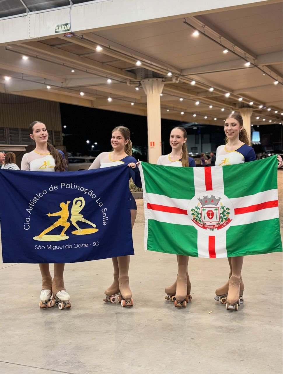 São Miguel do Oeste conquista pódio no Troféu Brasil de Patinação Artística