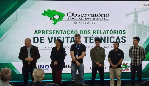 Observatório Social de Chapecó apresenta relatórios de 14 obras públicas