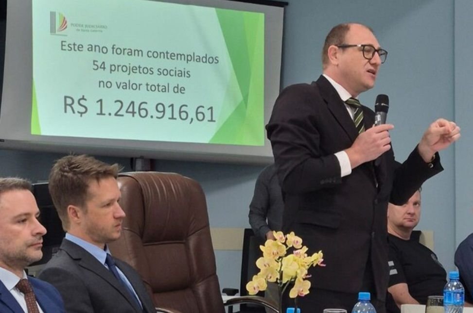 TJSC destina R$ 1,24 milhão a projetos sociais em cinco municípios do Oeste