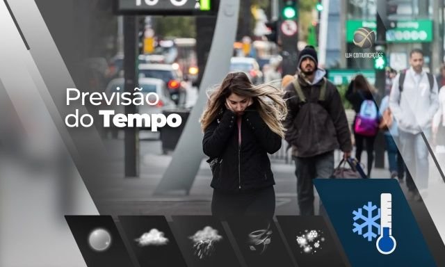 Massa de ar polar provoca queda acentuada nas temperaturas no Sul do Brasil