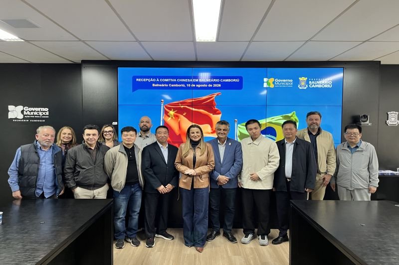 Prefeitura de Balneário Camboriú recebe empresários chineses para discutir parcerias