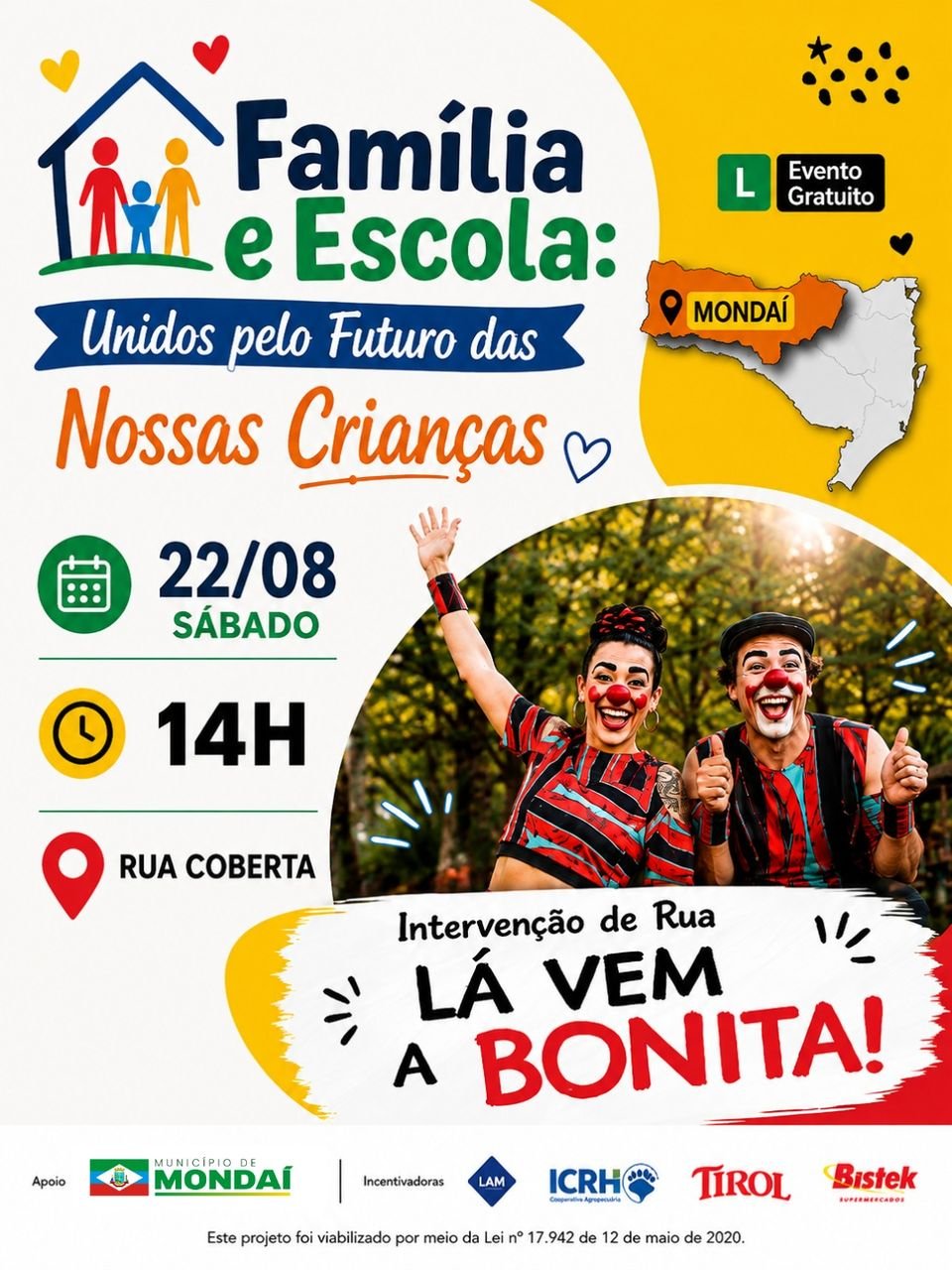 Mondaí Realiza Evento de Integração entre Família e Escola